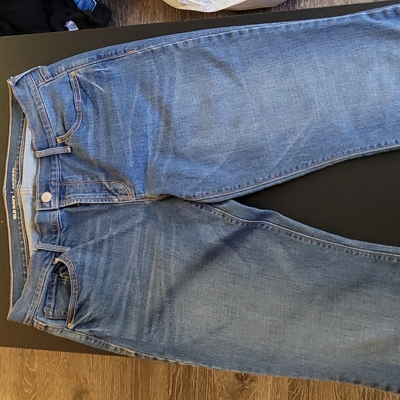 Dark Blue Boot Cut Jeans - Picture 4 of 4